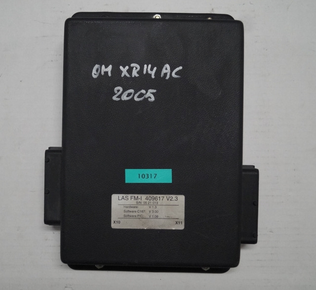 OM Pimespo 409617 | LAS FM-I V2.3 Sw. C167 V3.00 Sw PIC V1.06 LAS for XR14AC yea - Centralina electrónica de Equipamento de movimentação: foto 1 OM Pimespo 409617 | LAS FM-I V2.3 Sw. C167 V3.00 Sw PIC V1.06 LAS for XR14AC yea - Centralina electrónica de Equipamento de movimentação: foto 1