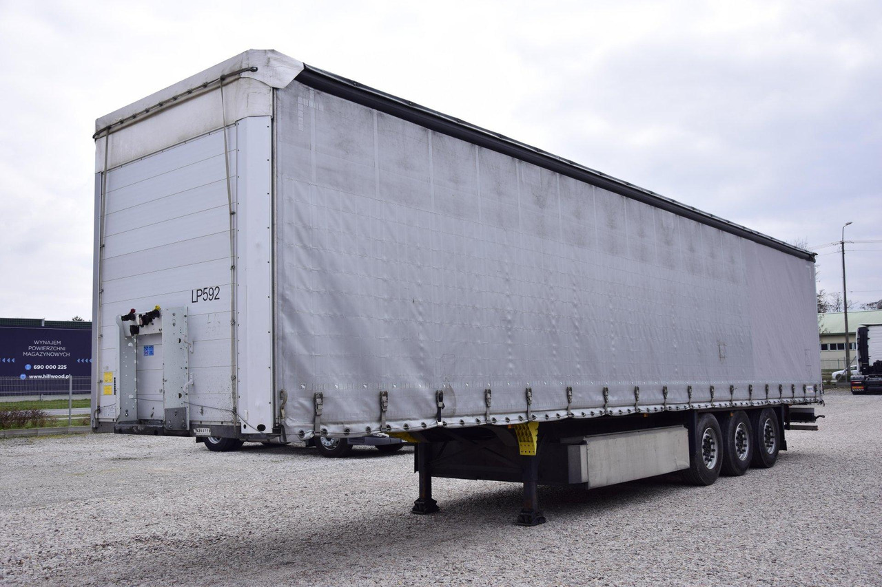 Schmitz Cargobull SCS24/L Lifting Axle - Semi-reboque de lona: foto 1 Schmitz Cargobull SCS24/L Lifting Axle - Semi-reboque de lona: foto 1