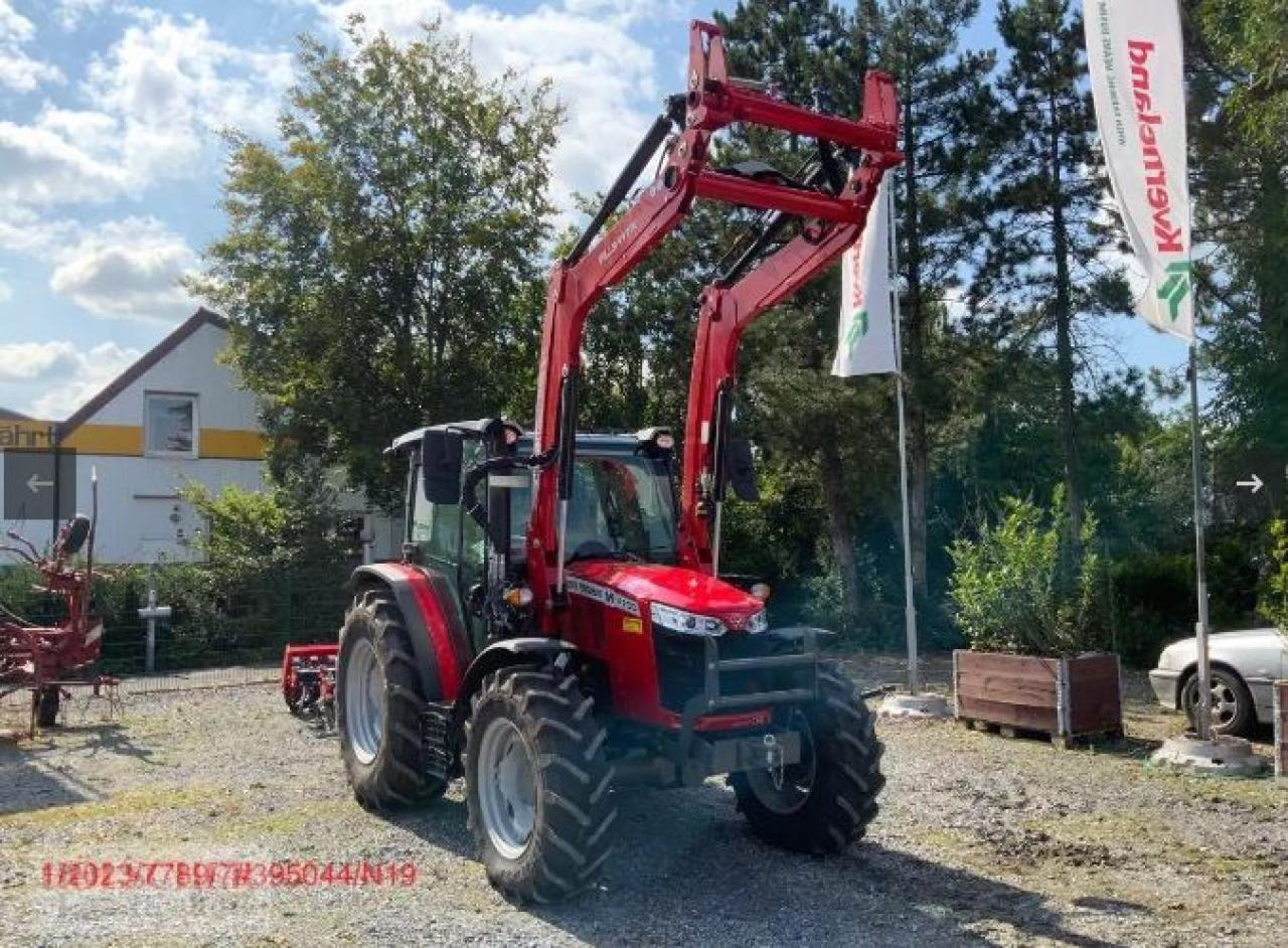 Massey Ferguson MF 4708 M mit Frontlader - Trator: foto 1 Massey Ferguson MF 4708 M mit Frontlader - Trator: foto 1