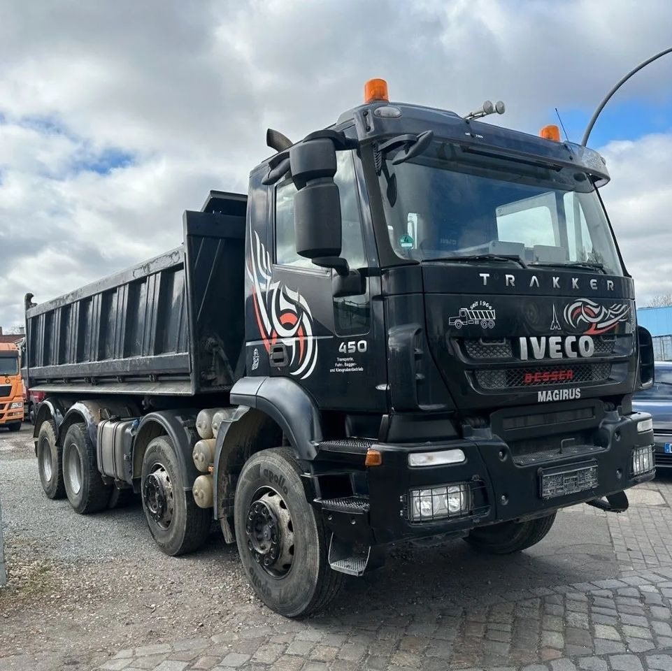 Iveco Trakker 450 • Meiller • Wywrotka Trójstronna • Bordmatik • 8x4 • Euro 5 • - Caminhão basculante: foto 3 Iveco Trakker 450 • Meiller • Wywrotka Trójstronna • Bordmatik • 8x4 • Euro 5 • - Caminhão basculante: foto 3
