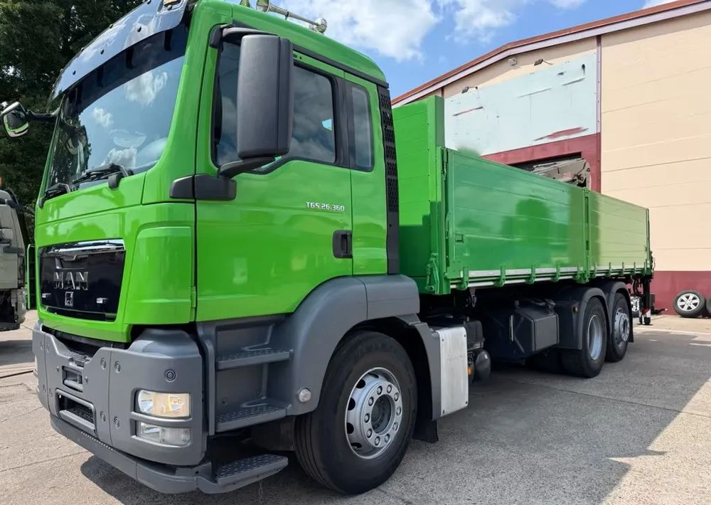 MAN TGS 26.360 | Wywrotka z HDS Hiab 166 K Pro | Euro 5 | 6x2 | - Caminhão basculante: foto 1 MAN TGS 26.360 | Wywrotka z HDS Hiab 166 K Pro | Euro 5 | 6x2 | - Caminhão basculante: foto 1