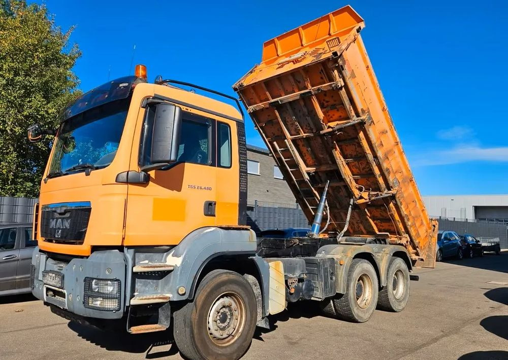 MAN TGS 26.480 6x4 WYWROTKA 3-STRONNA | AUTOMAT | EURO 5 | PRZEBIEG 310 000km! - Caminhão basculante: foto 3 MAN TGS 26.480 6x4 WYWROTKA 3-STRONNA | AUTOMAT | EURO 5 | PRZEBIEG 310 000km! - Caminhão basculante: foto 3