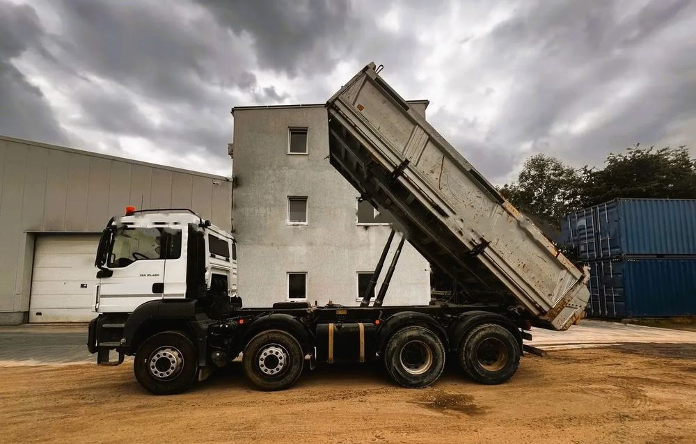 MAN TGS 35.460 I 8X4 I Bordmatik I Meiller 3-stronna wywrotka I Euro 6 I Retarder I - Caminhão basculante: foto 2 MAN TGS 35.460 I 8X4 I Bordmatik I Meiller 3-stronna wywrotka I Euro 6 I Retarder I - Caminhão basculante: foto 2