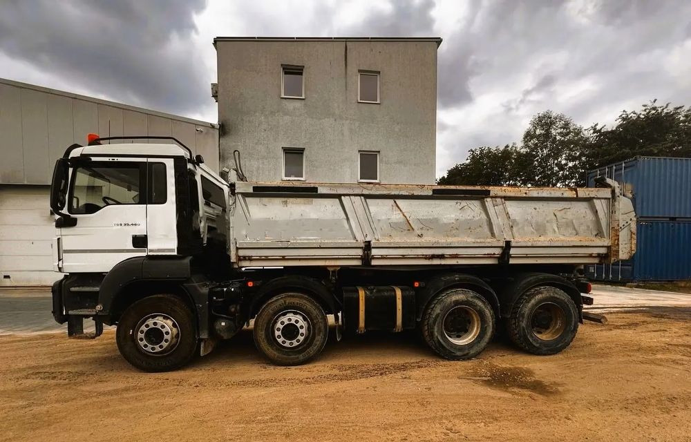 MAN TGS 35.460 I 8X4 I Bordmatik I Meiller 3-stronna wywrotka I Euro 6 I Retarder I - Caminhão basculante: foto 5 MAN TGS 35.460 I 8X4 I Bordmatik I Meiller 3-stronna wywrotka I Euro 6 I Retarder I - Caminhão basculante: foto 5