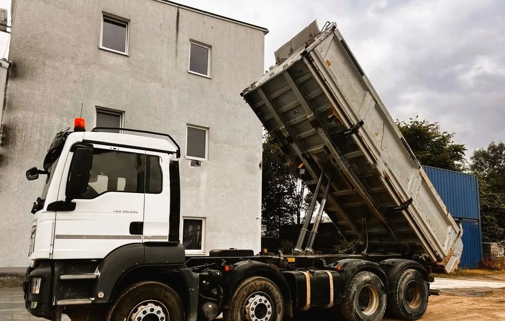 MAN TGS 35.460 I 8X4 I Bordmatik I Meiller 3-stronna wywrotka I Euro 6 I Retarder I - Caminhão basculante: foto 4 MAN TGS 35.460 I 8X4 I Bordmatik I Meiller 3-stronna wywrotka I Euro 6 I Retarder I - Caminhão basculante: foto 4