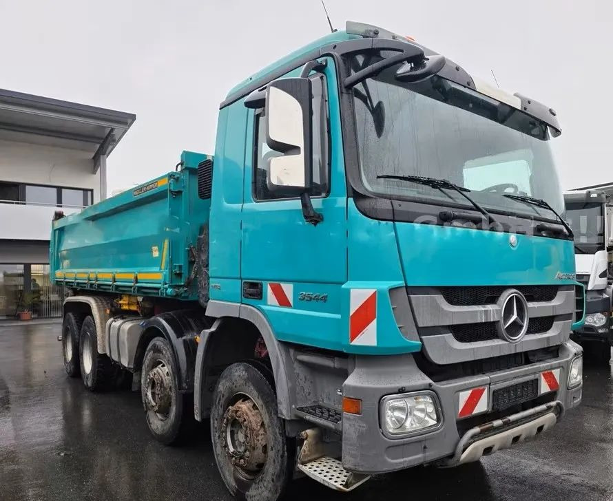 Mercedes-Benz Actros 3544 / 4144 •EPS •Wywrotka trójstronna • 8x4 • Meiller BORDMATIK • Euro5 • - Caminhão basculante: foto 4 Mercedes-Benz Actros 3544 / 4144 •EPS •Wywrotka trójstronna • 8x4 • Meiller BORDMATIK • Euro5 • - Caminhão basculante: foto 4