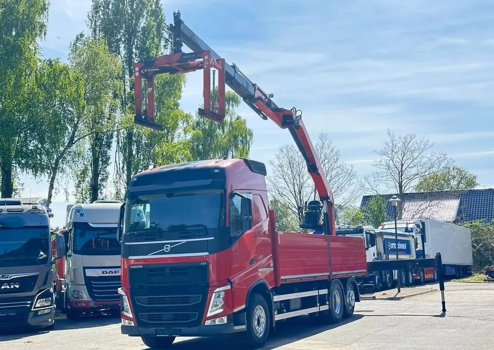 Volvo FH460 6x2 oś podnoszona  – HDS Palfinger PK18.001L SLD3 / Euro 6C /  147 000 km! - Camião de caixa aberta/ Plataforma, Caminhão grua: foto 3 Volvo FH460 6x2 oś podnoszona  – HDS Palfinger PK18.001L SLD3 / Euro 6C /  147 000 km! - Camião de caixa aberta/ Plataforma, Caminhão grua: foto 3