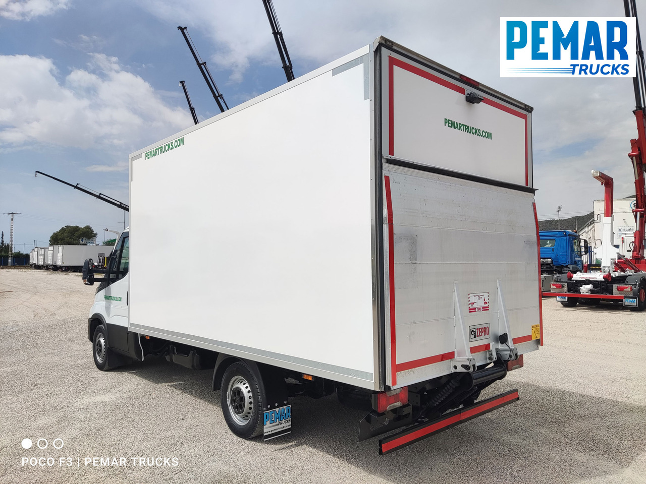 Carrinha de contentor IVECO DAILY 35-160 CAJA CERRADA: foto 7