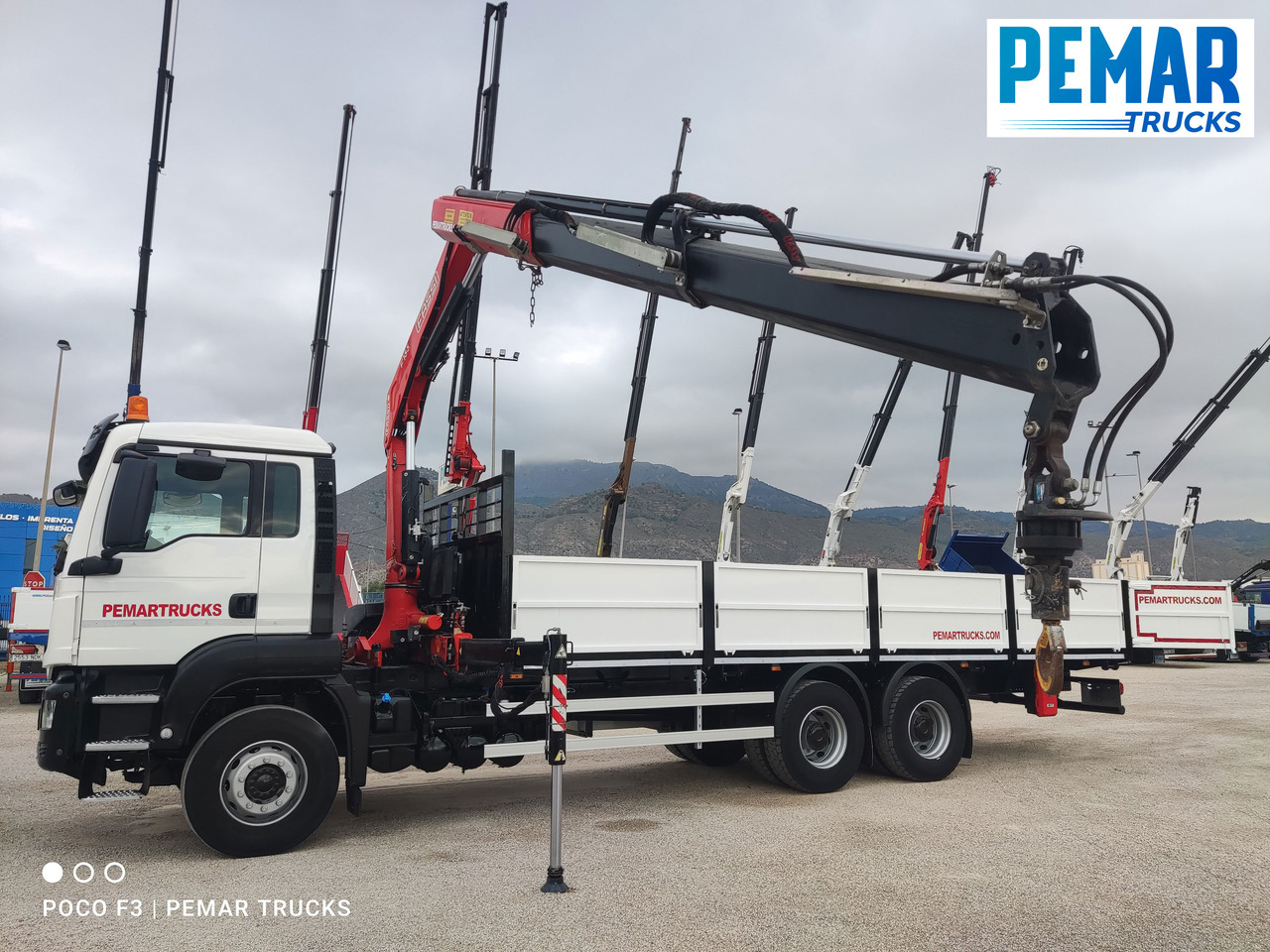 Caminhão grua MAN TGS 26.360 6X4 GRUA CAJA FIJA EURO 6: foto 9 Caminhão grua MAN TGS 26.360 6X4 GRUA CAJA FIJA EURO 6: foto 9