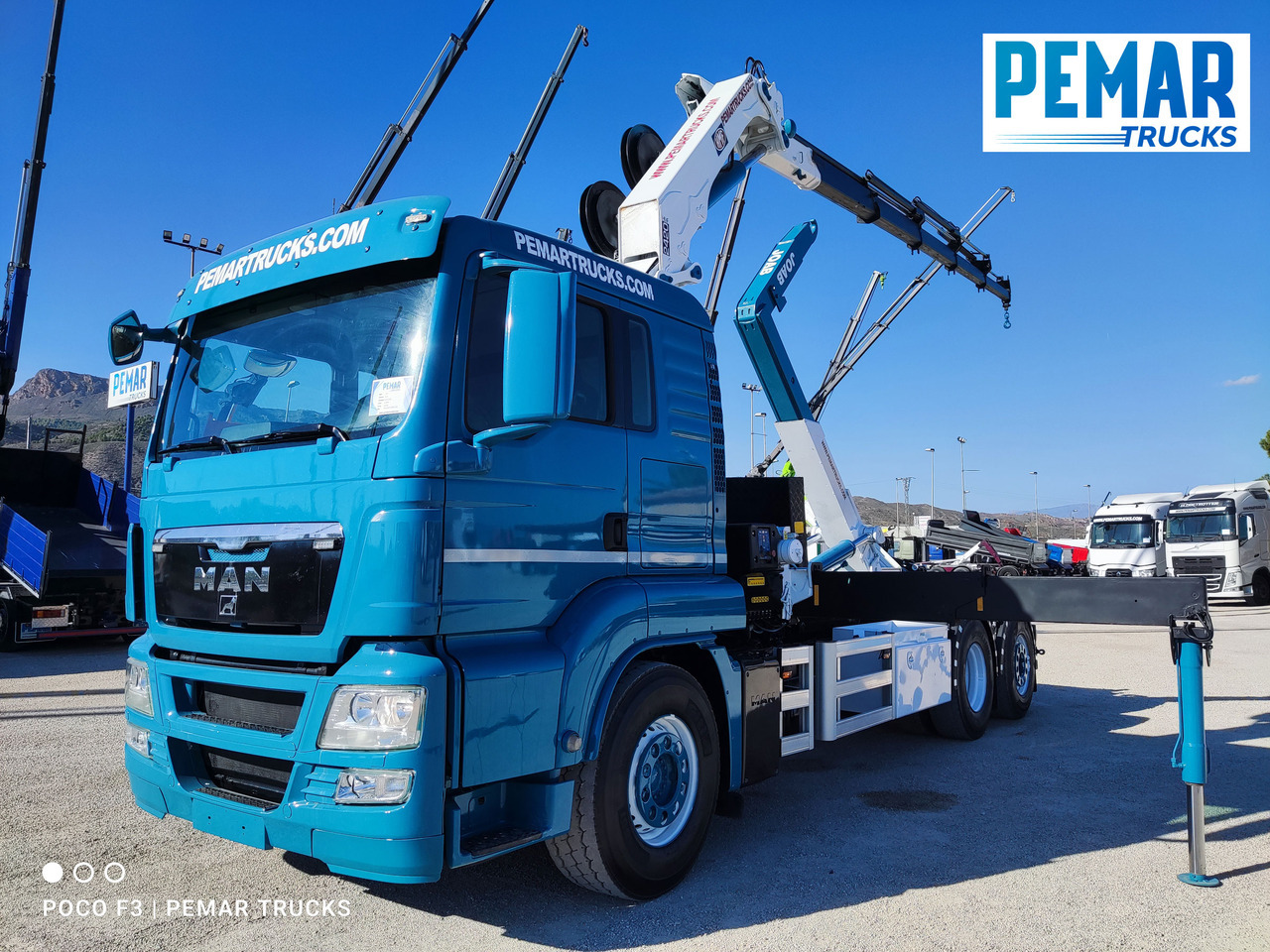 MAN TGS 26.480 6X2 GRUA MULTILIFT - Caminhão basculante, Caminhão grua: foto 1 MAN TGS 26.480 6X2 GRUA MULTILIFT - Caminhão basculante, Caminhão grua: foto 1