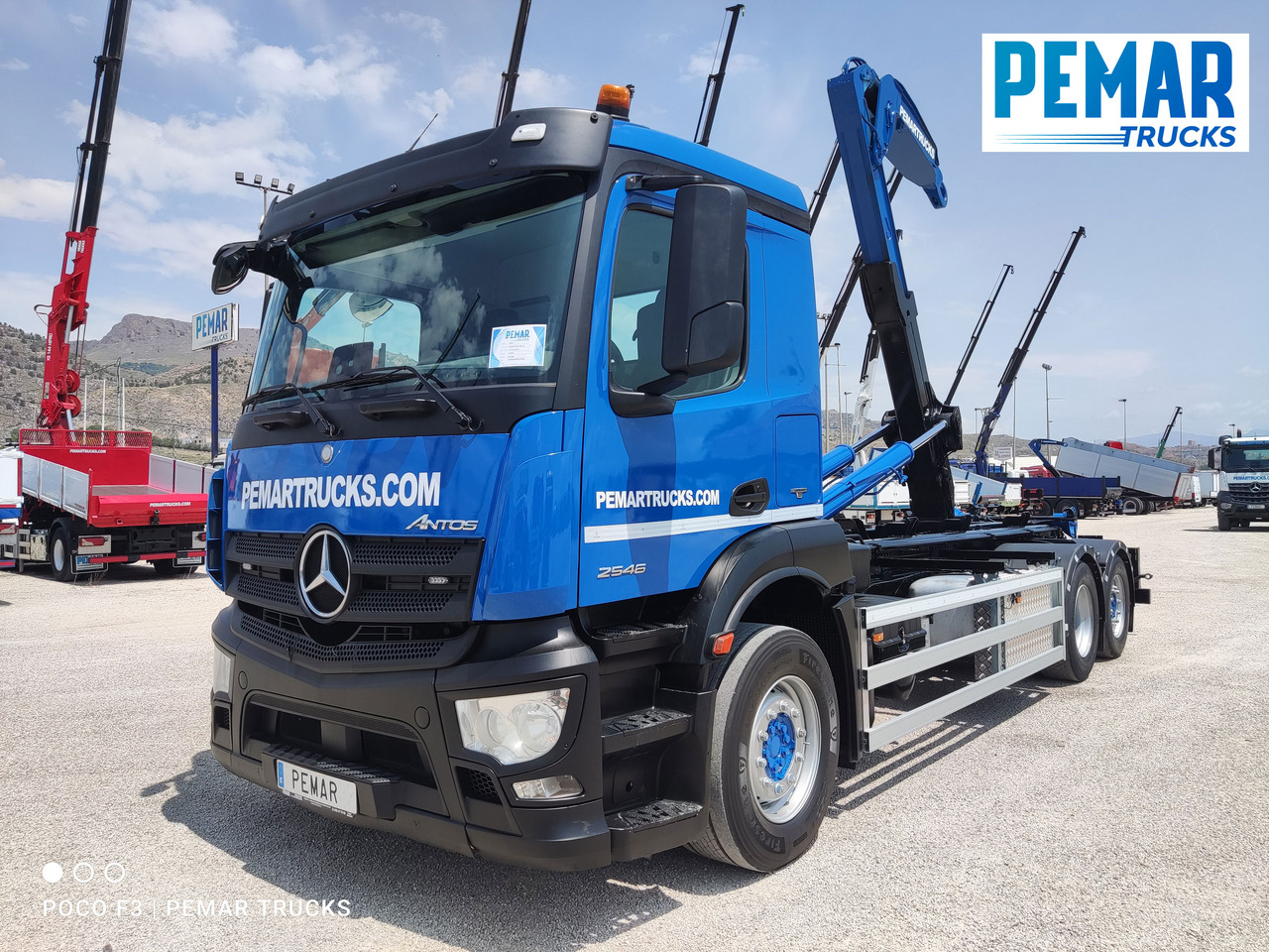 MERCEDES-BENZ ANTOS 2546 6X2 MULTILIFT - Caminhão transportador de contêineres/ Caixa móvel: foto 1 MERCEDES-BENZ ANTOS 2546 6X2 MULTILIFT - Caminhão transportador de contêineres/ Caixa móvel: foto 1