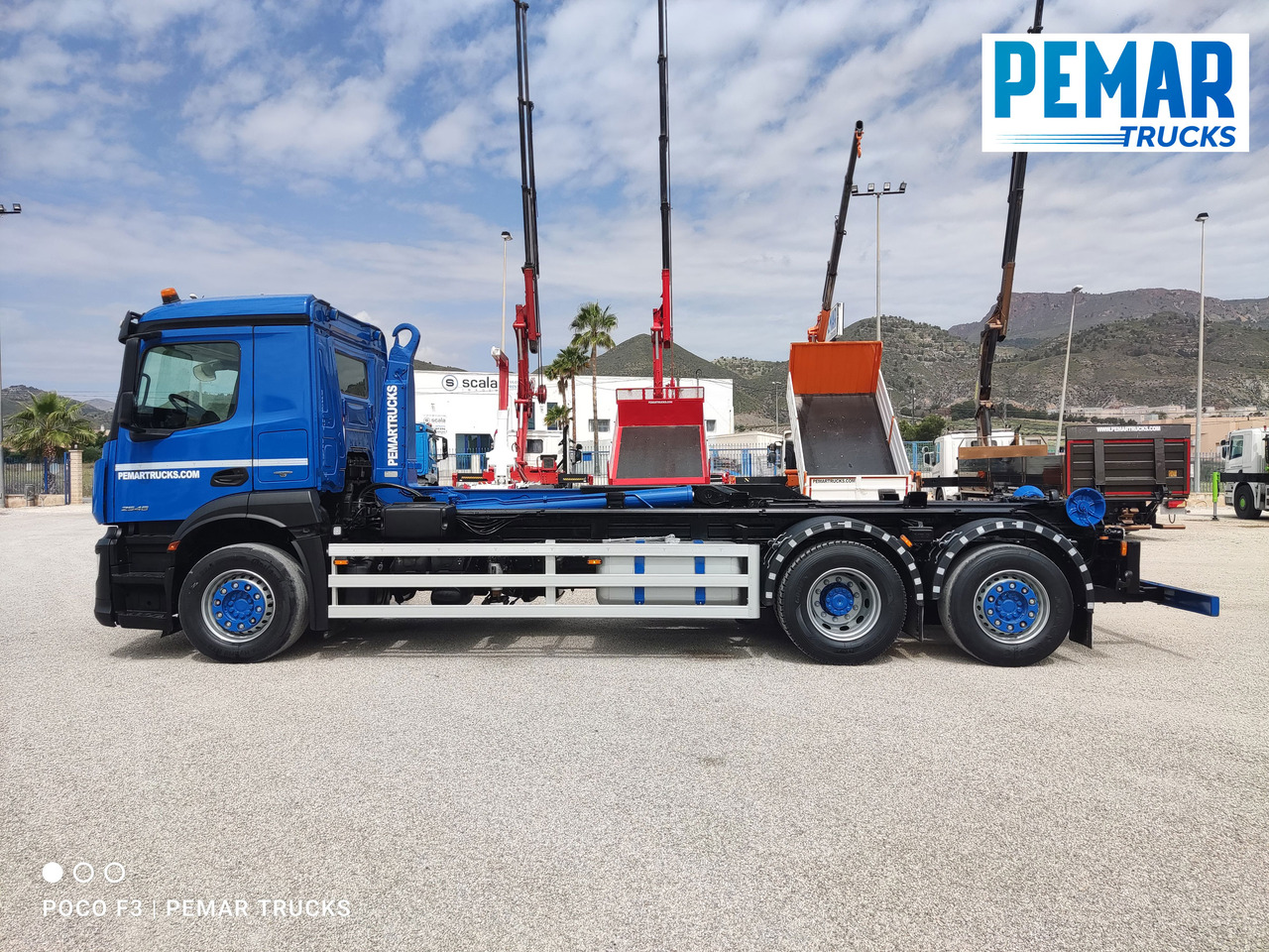 Caminhão transportador de contêineres/ Caixa móvel MERCEDES-BENZ ANTOS 2546 6X2 MULTILIFT: foto 9