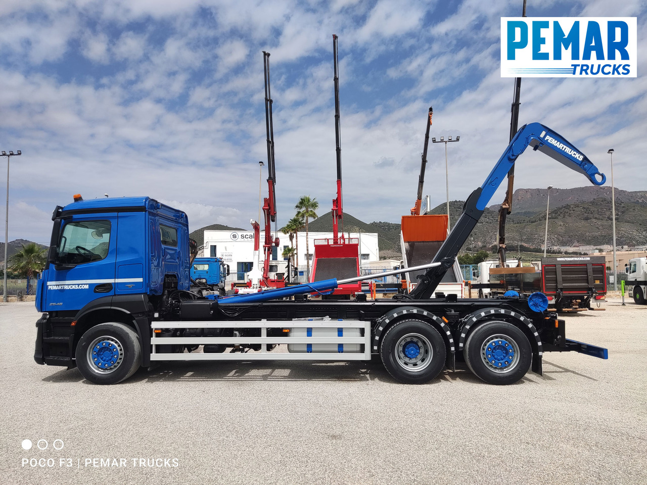 Caminhão transportador de contêineres/ Caixa móvel MERCEDES-BENZ ANTOS 2546 6X2 MULTILIFT: foto 16