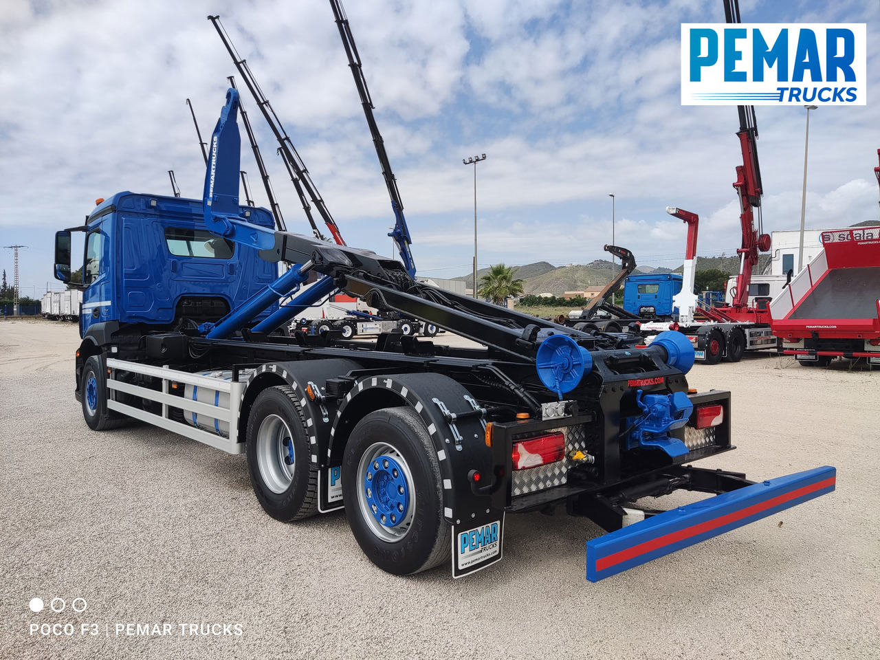 Caminhão transportador de contêineres/ Caixa móvel MERCEDES-BENZ ANTOS 2546 6X2 MULTILIFT: foto 18