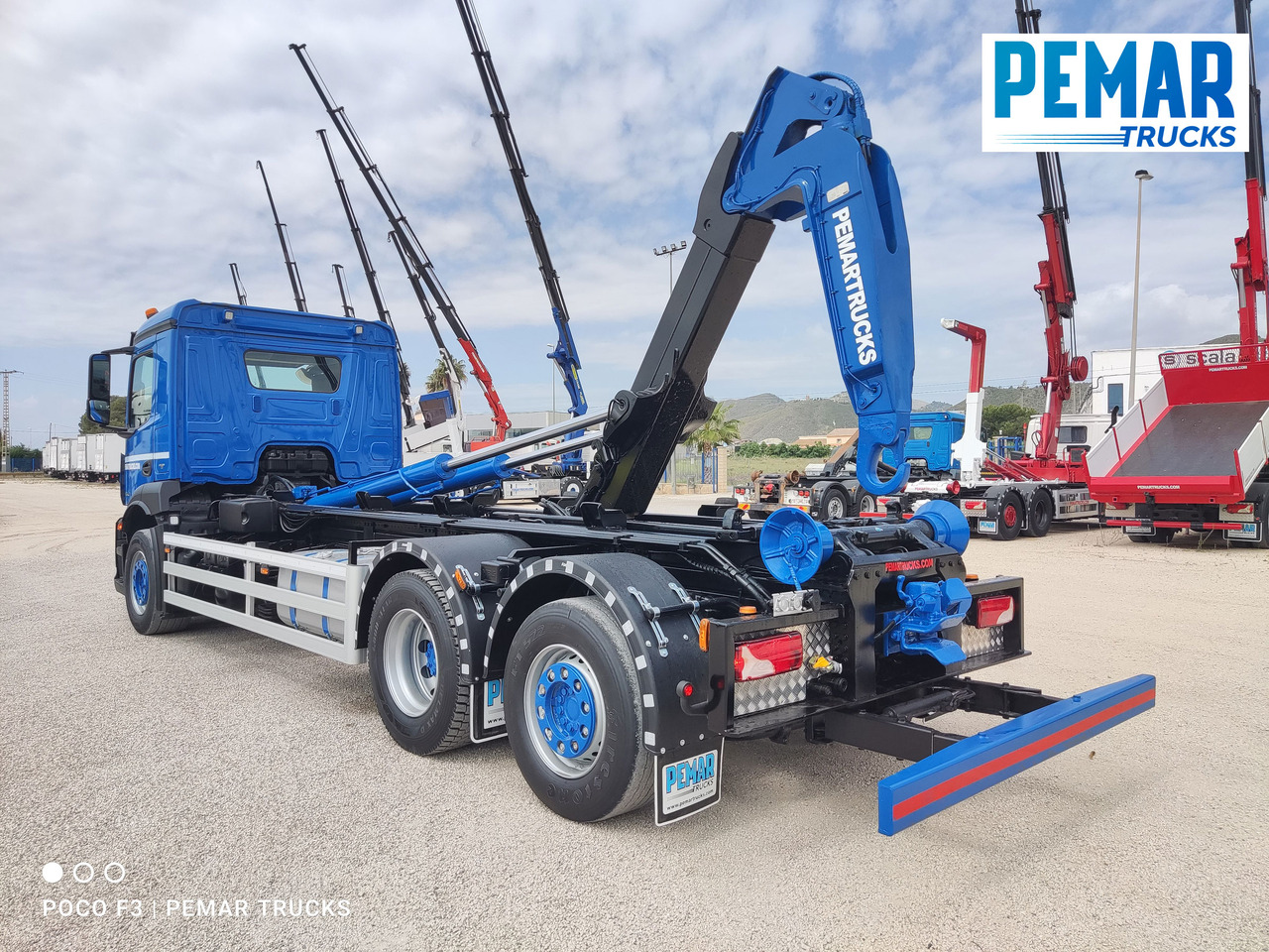 Caminhão transportador de contêineres/ Caixa móvel MERCEDES-BENZ ANTOS 2546 6X2 MULTILIFT: foto 14
