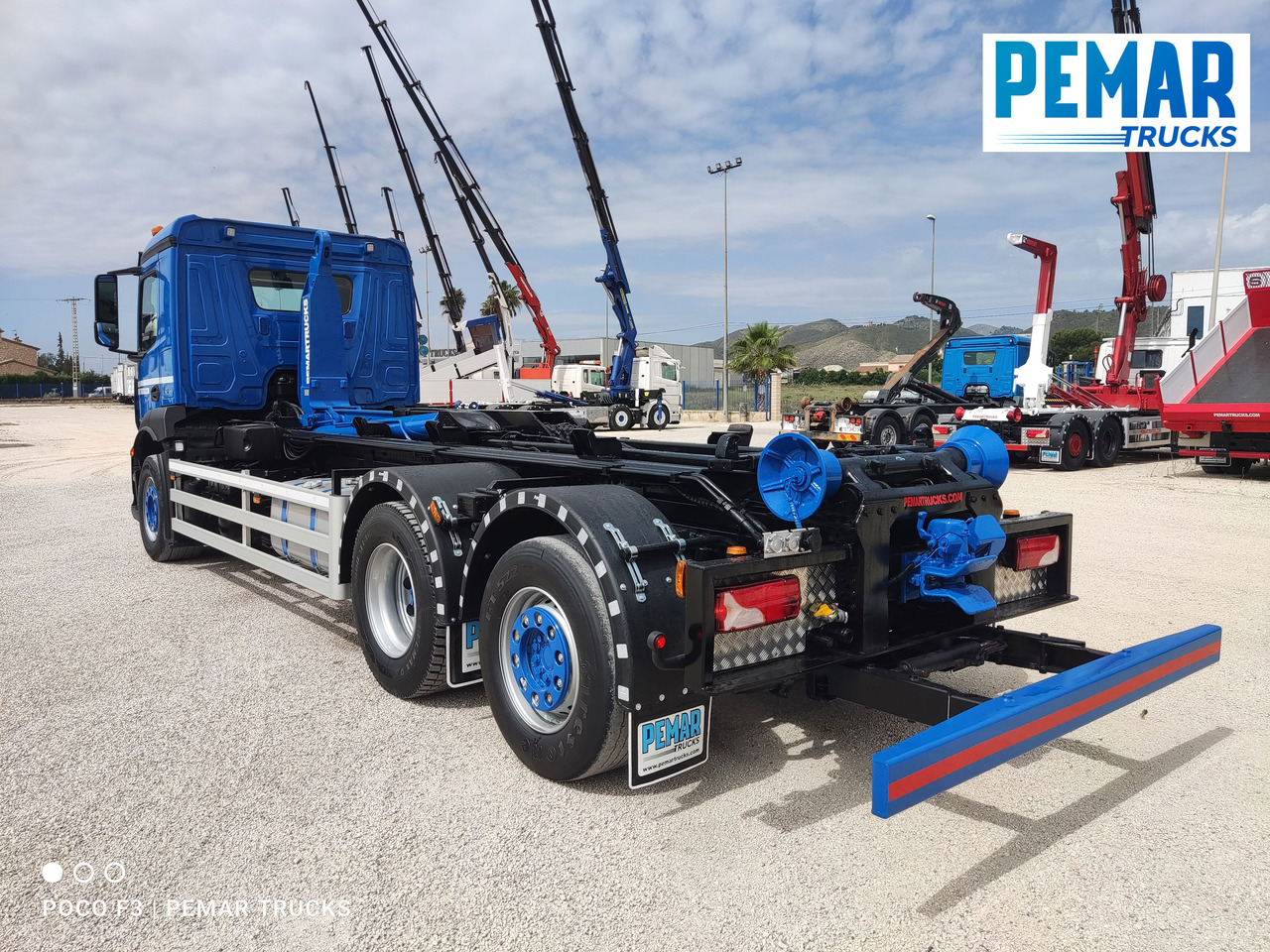 Caminhão transportador de contêineres/ Caixa móvel MERCEDES-BENZ ANTOS 2546 6X2 MULTILIFT: foto 8