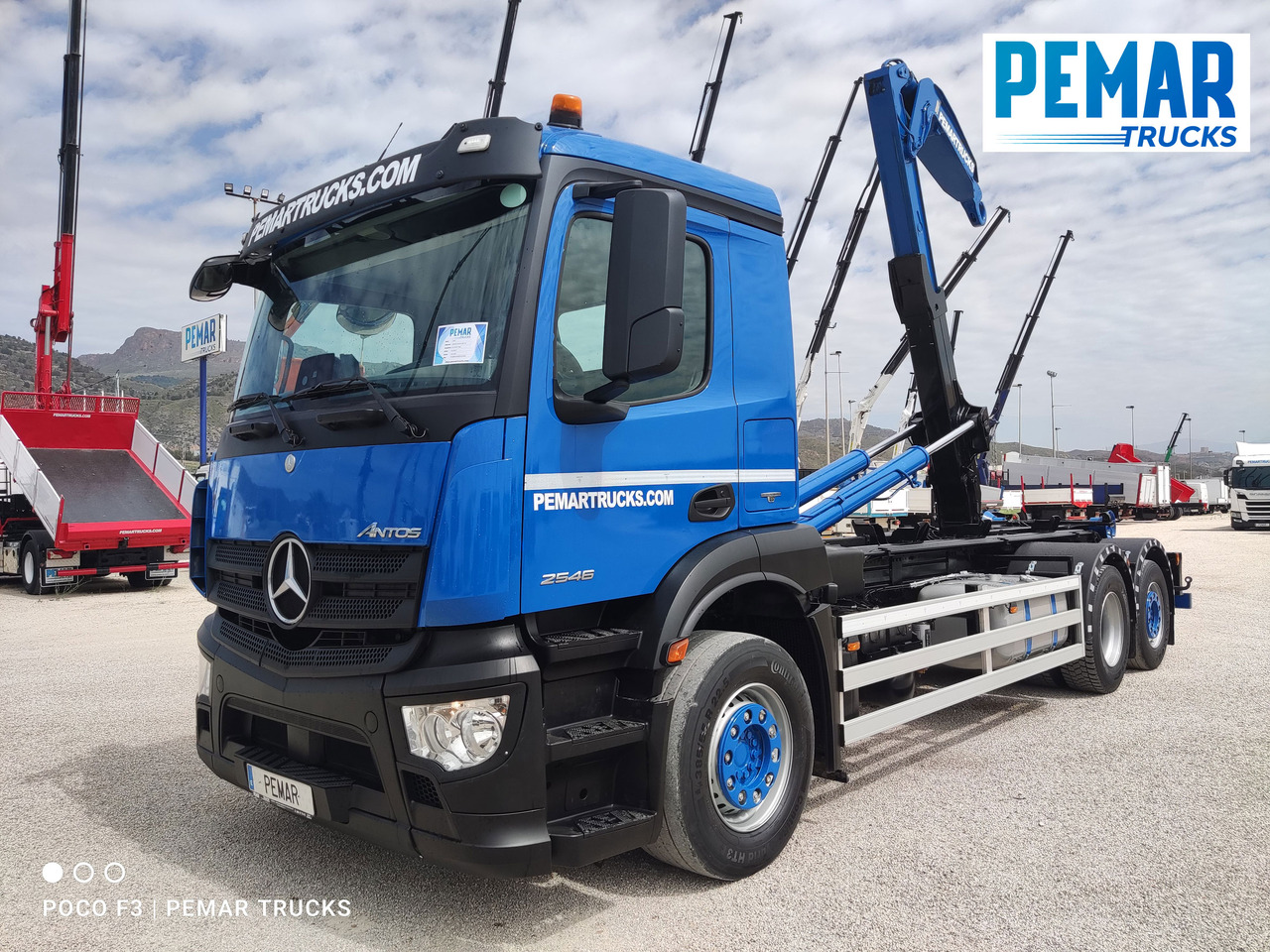MERCEDES-BENZ ANTOS 2546 6X2 MULTILIFT - Caminhão transportador de contêineres/ Caixa móvel: foto 1 MERCEDES-BENZ ANTOS 2546 6X2 MULTILIFT - Caminhão transportador de contêineres/ Caixa móvel: foto 1