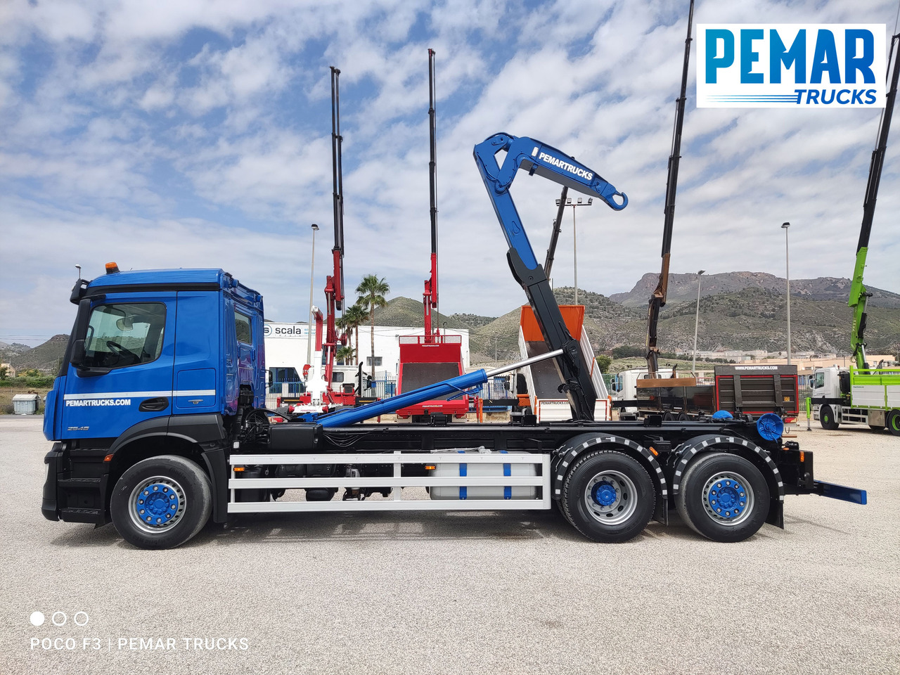 Caminhão transportador de contêineres/ Caixa móvel MERCEDES-BENZ ANTOS 2546 6X2 MULTILIFT: foto 13