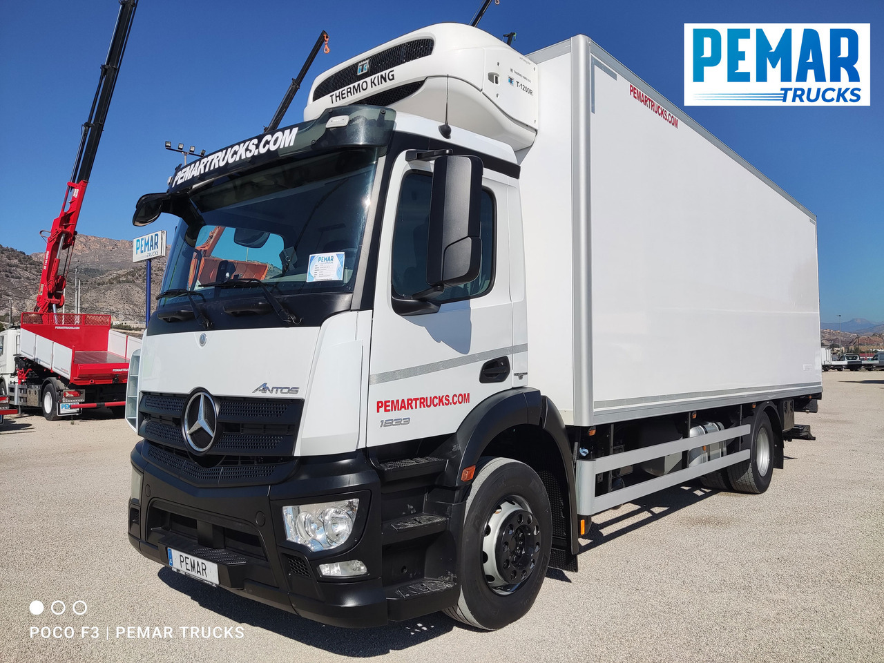 MERCEDES-BENZ MERCEDES BENZ ANTOS 1833 FRIGORIFICO 18T - Caminhão frigorífico: foto 1 MERCEDES-BENZ MERCEDES BENZ ANTOS 1833 FRIGORIFICO 18T - Caminhão frigorífico: foto 1