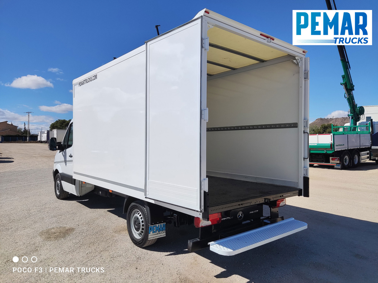 Carrinha de contentor MERCEDES-BENZ SPRINTER 316 CAJA CERRADA 160 CV EURO 6: foto 9