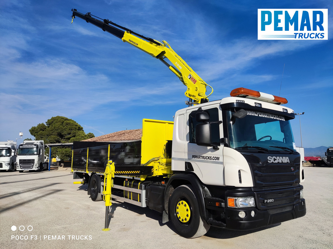 Caminhão grua SCANIA P 250 GRUA CAJA FIJA: foto 11