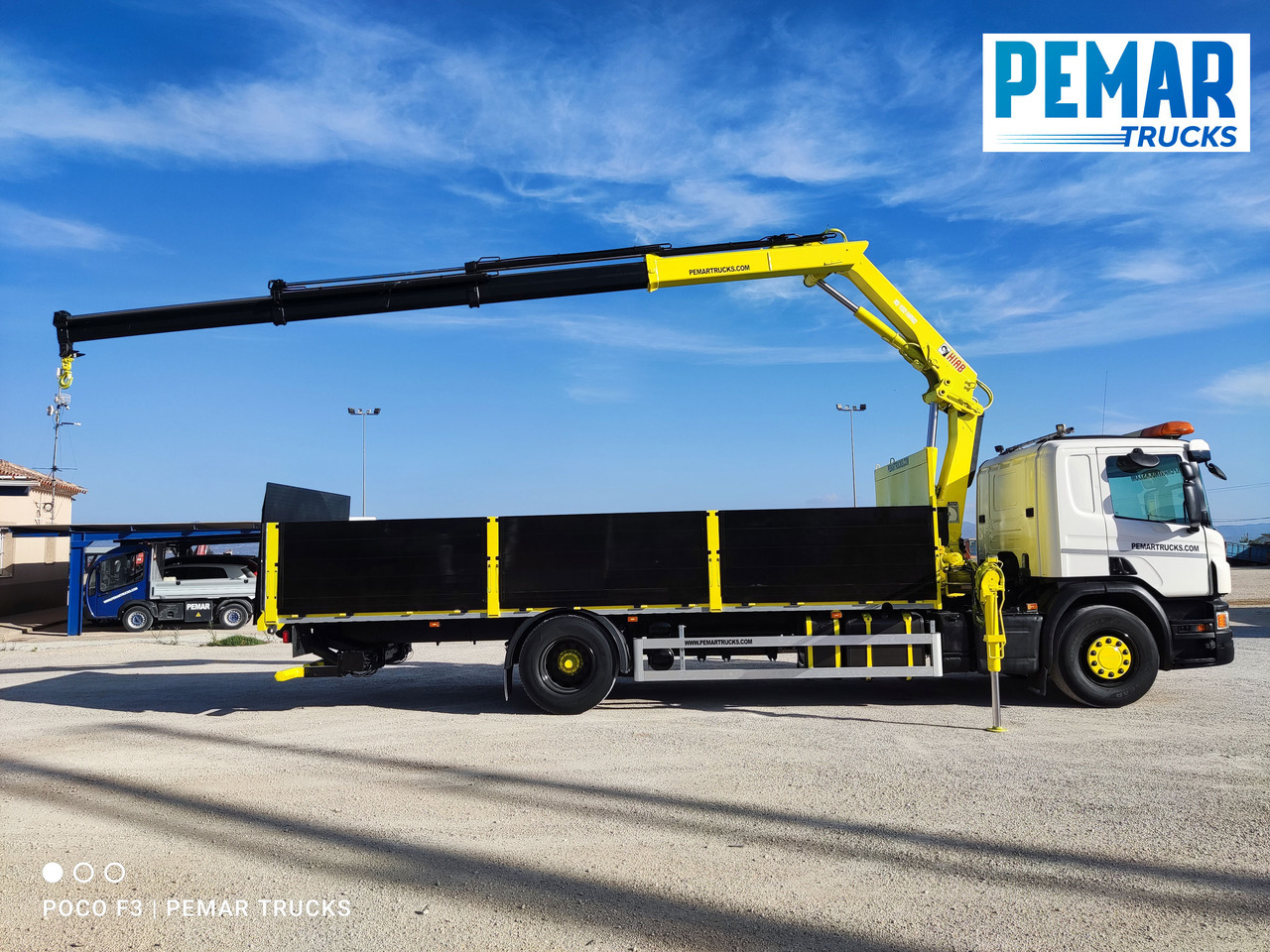Caminhão grua SCANIA P 250 GRUA CAJA FIJA: foto 12