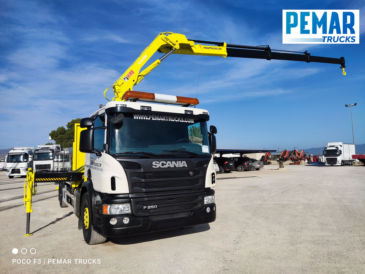 Caminhão grua SCANIA P 250 GRUA CAJA FIJA: foto 17