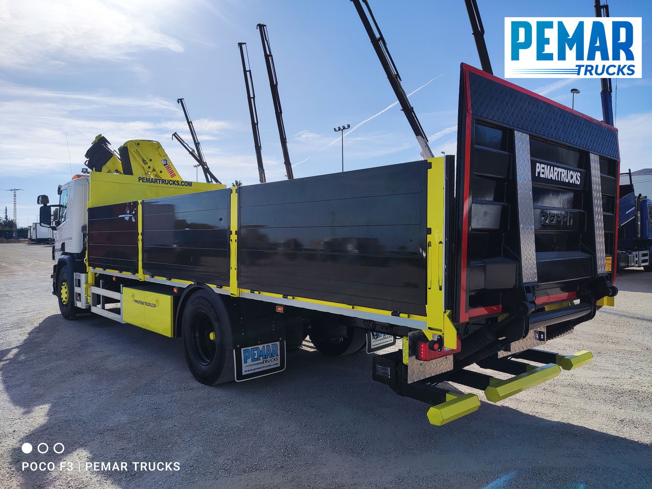 Caminhão grua SCANIA P 250 GRUA CAJA FIJA: foto 8