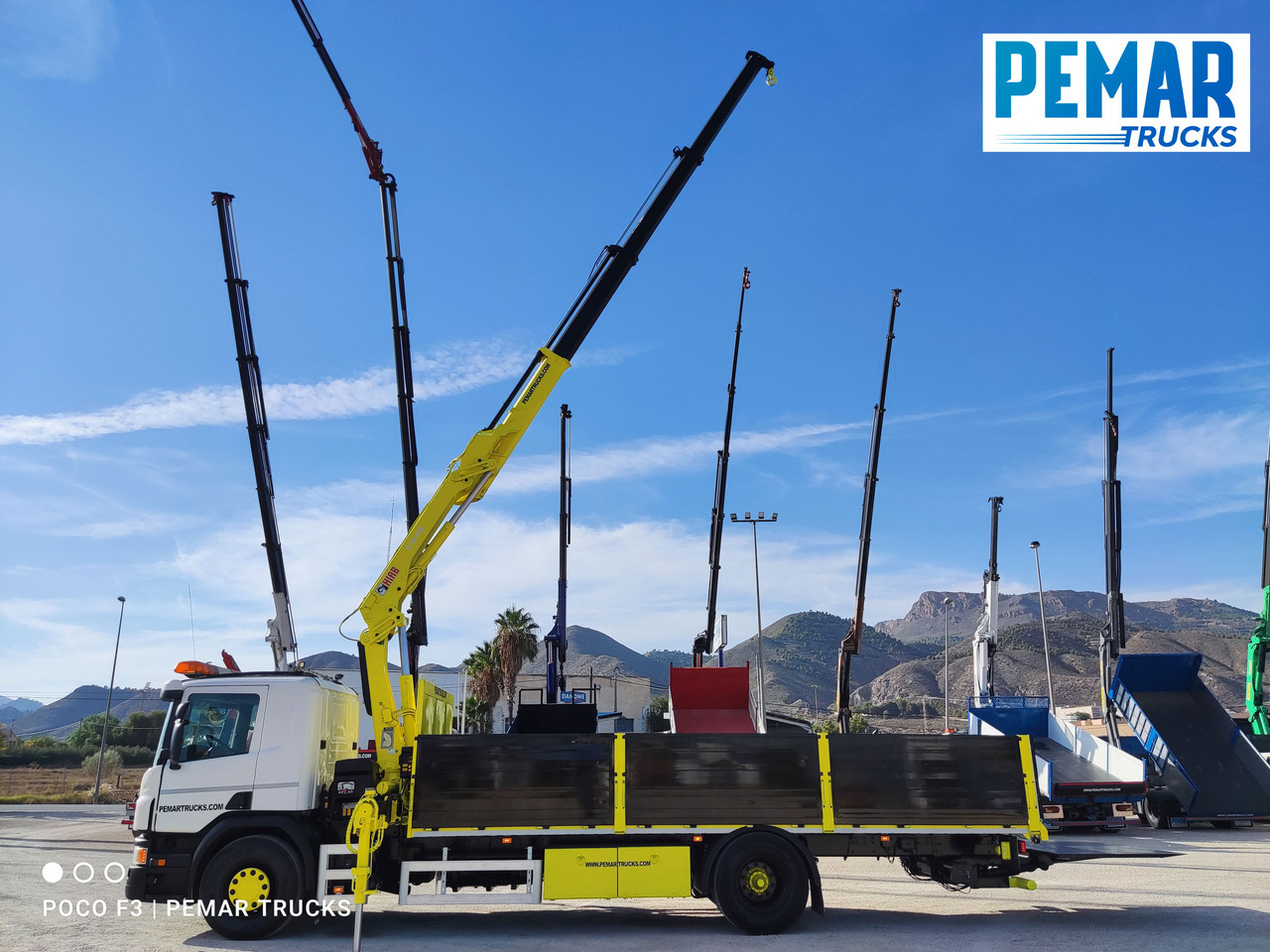 Caminhão grua SCANIA P 250 GRUA CAJA FIJA: foto 16