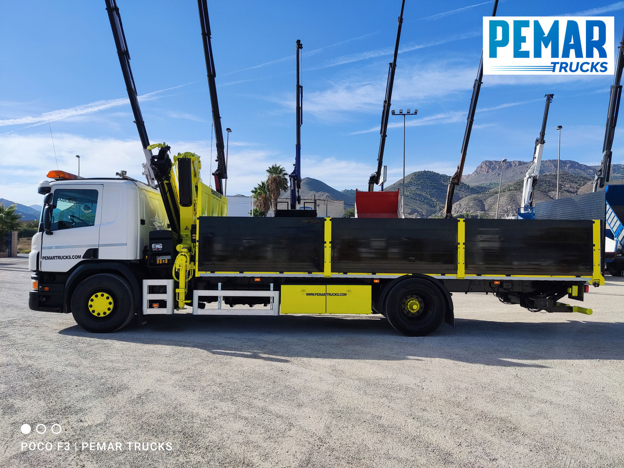 Caminhão grua SCANIA P 250 GRUA CAJA FIJA: foto 9