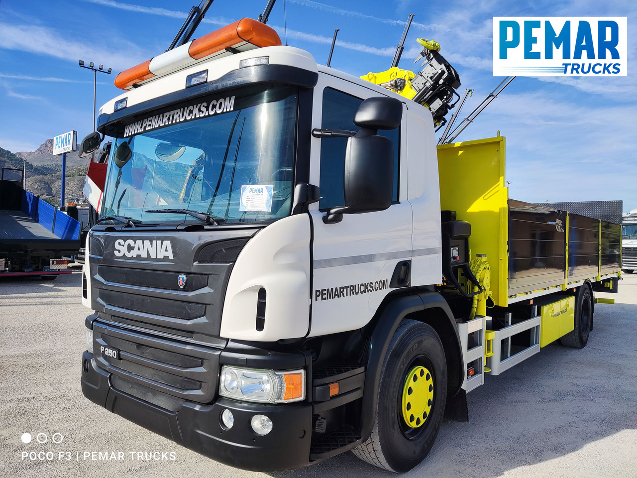 SCANIA P 250 GRUA HIAB 122-3 CAJA FIJA 18T EURO 6 - Caminhão grua: foto 2 SCANIA P 250 GRUA HIAB 122-3 CAJA FIJA 18T EURO 6 - Caminhão grua: foto 2