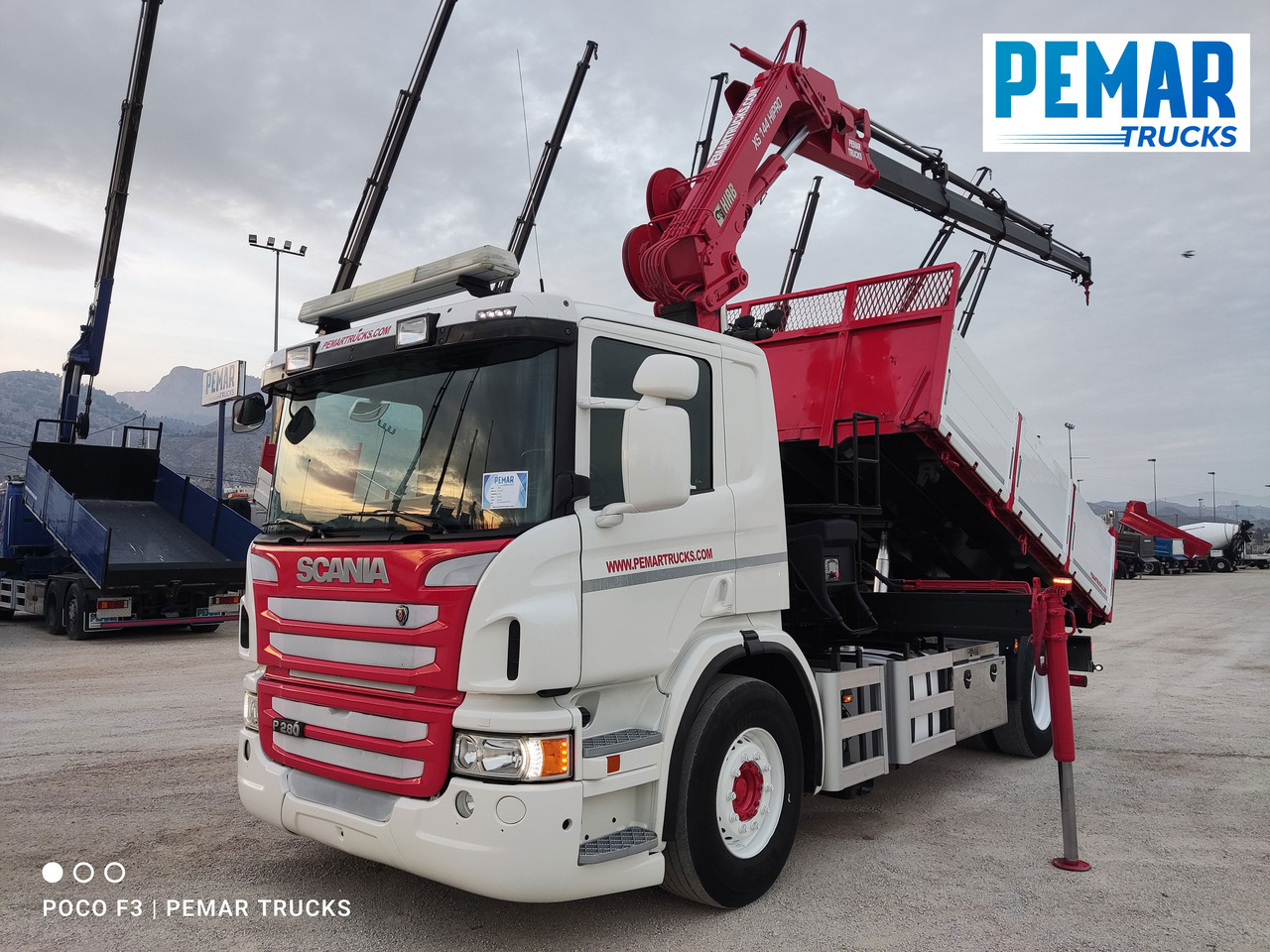 SCANIA P 280 GRUA BASCULANTE 18T EURO 6 - Caminhão grua: foto 1 SCANIA P 280 GRUA BASCULANTE 18T EURO 6 - Caminhão grua: foto 1