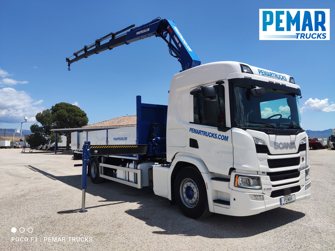 SCANIA P 370 GRUA CAJA FIJA 18T - Caminhão grua: foto 3 SCANIA P 370 GRUA CAJA FIJA 18T - Caminhão grua: foto 3