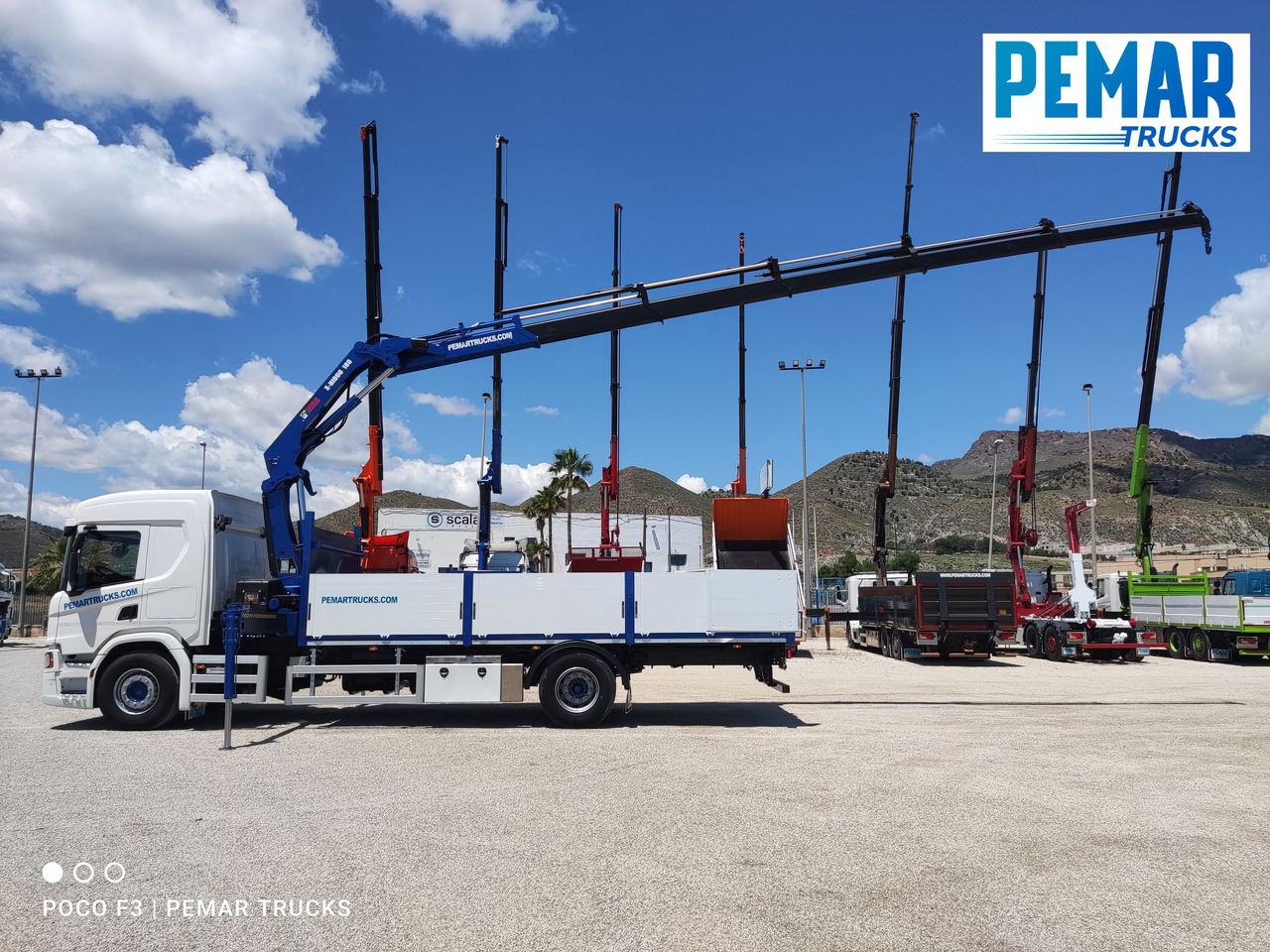 SCANIA P 370 GRUA CAJA FIJA 18T - Caminhão grua: foto 4 SCANIA P 370 GRUA CAJA FIJA 18T - Caminhão grua: foto 4