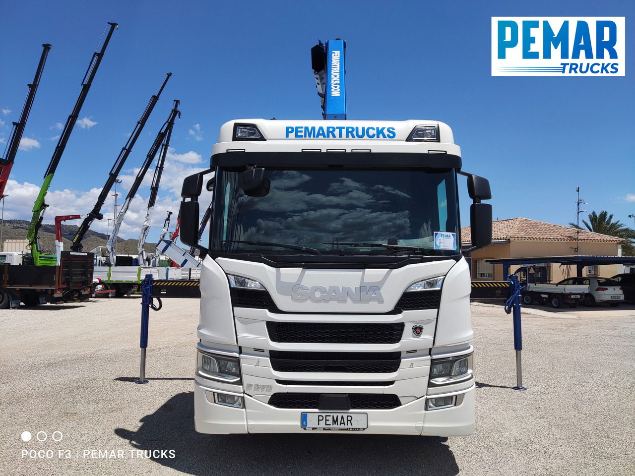 SCANIA P 370 GRUA CAJA FIJA 18T - Caminhão grua: foto 2 SCANIA P 370 GRUA CAJA FIJA 18T - Caminhão grua: foto 2