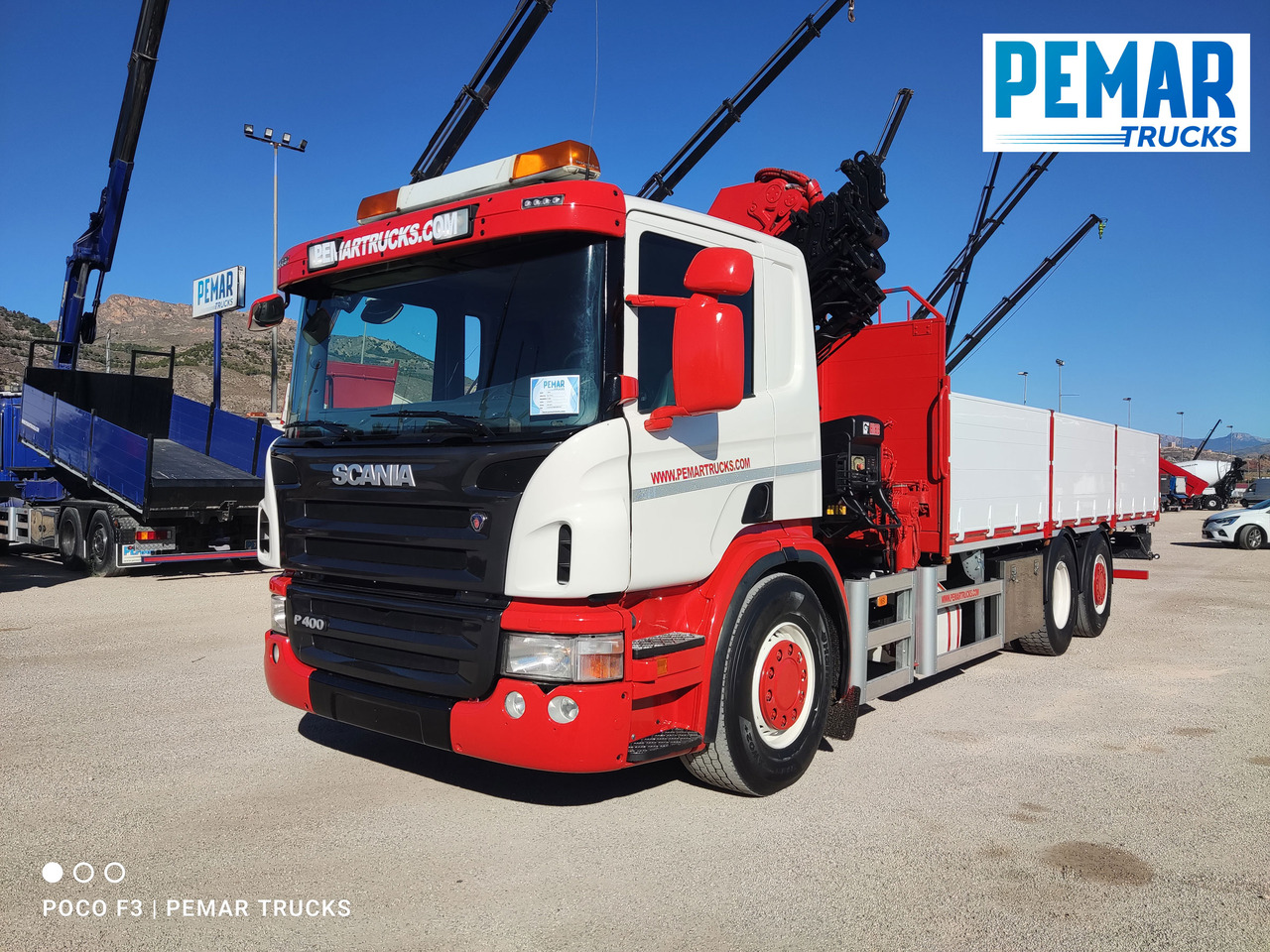 SCANIA P 400 6X2 GRUA CAJA FIJA - Caminhão grua: foto 2 SCANIA P 400 6X2 GRUA CAJA FIJA - Caminhão grua: foto 2