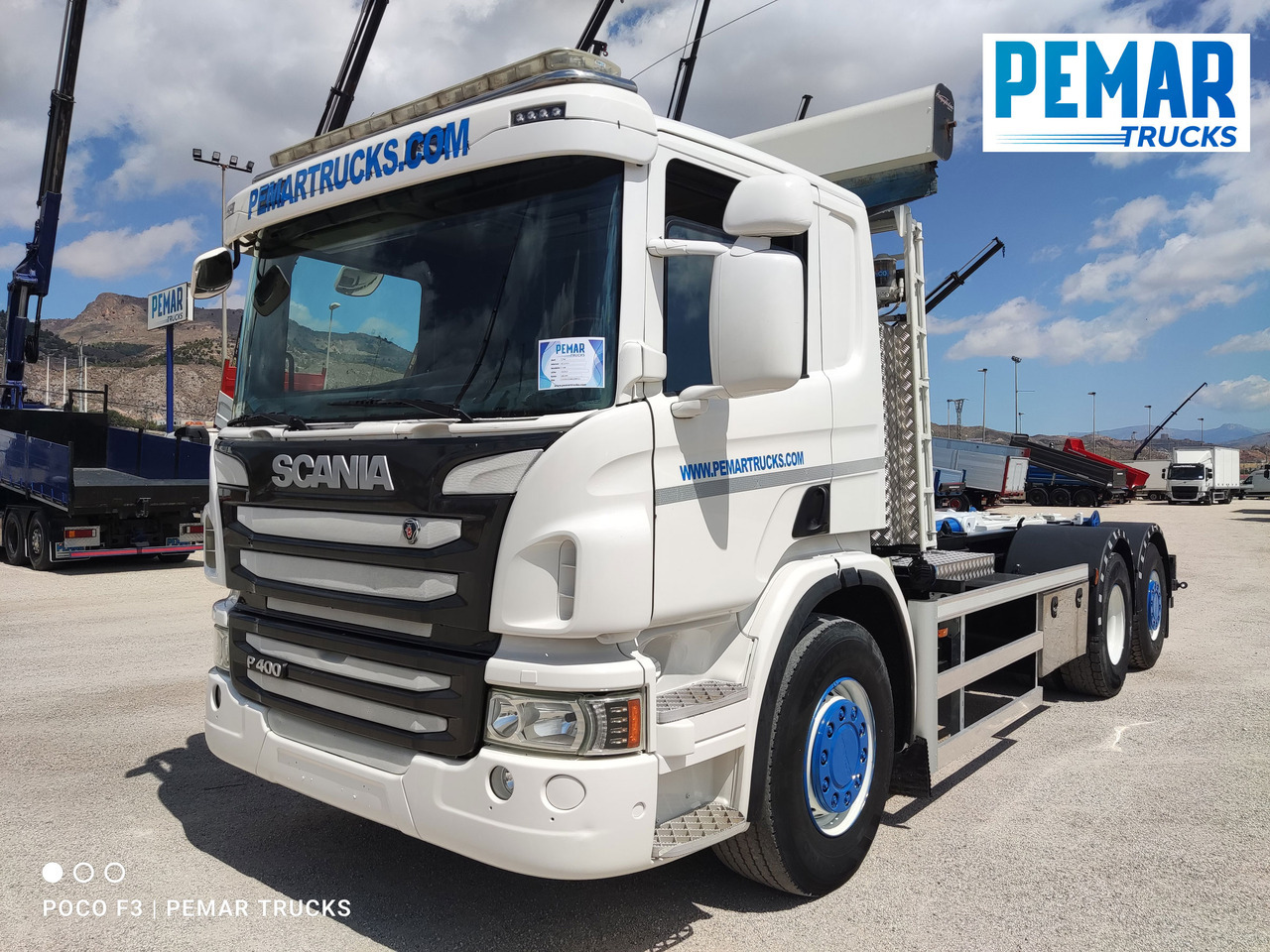 SCANIA P 400 6X2 MULTILIFT EURO 5 - Caminhão transportador de contêineres/ Caixa móvel: foto 2 SCANIA P 400 6X2 MULTILIFT EURO 5 - Caminhão transportador de contêineres/ Caixa móvel: foto 2