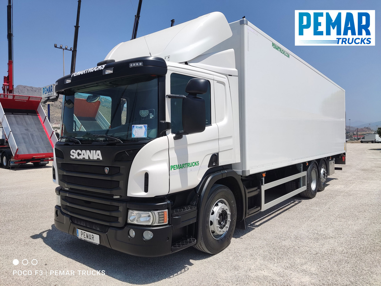 SCANIA P 450 6X2 CAJA CERRADA EURO 6 - Caminhão furgão: foto 1 SCANIA P 450 6X2 CAJA CERRADA EURO 6 - Caminhão furgão: foto 1