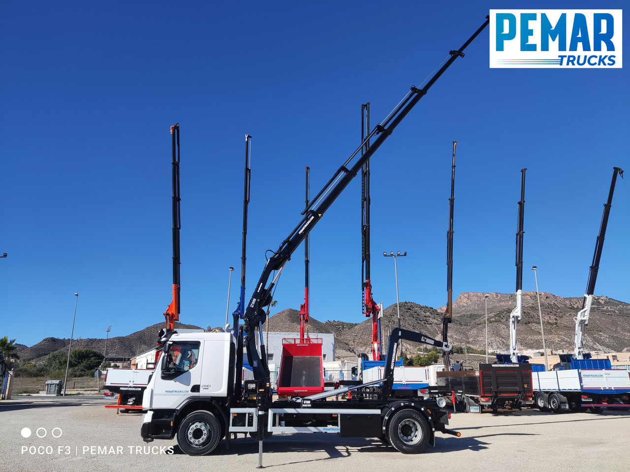 VOLVO FE 280 GRUA MULTILIFT 18T EURO 6 - Caminhão basculante, Caminhão grua: foto 5 VOLVO FE 280 GRUA MULTILIFT 18T EURO 6 - Caminhão basculante, Caminhão grua: foto 5