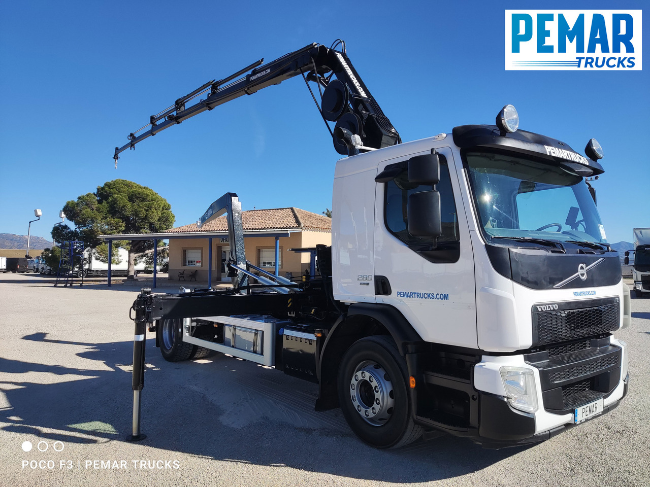 VOLVO FE 280 GRUA MULTILIFT 18T EURO 6 - Caminhão basculante, Caminhão grua: foto 3 VOLVO FE 280 GRUA MULTILIFT 18T EURO 6 - Caminhão basculante, Caminhão grua: foto 3