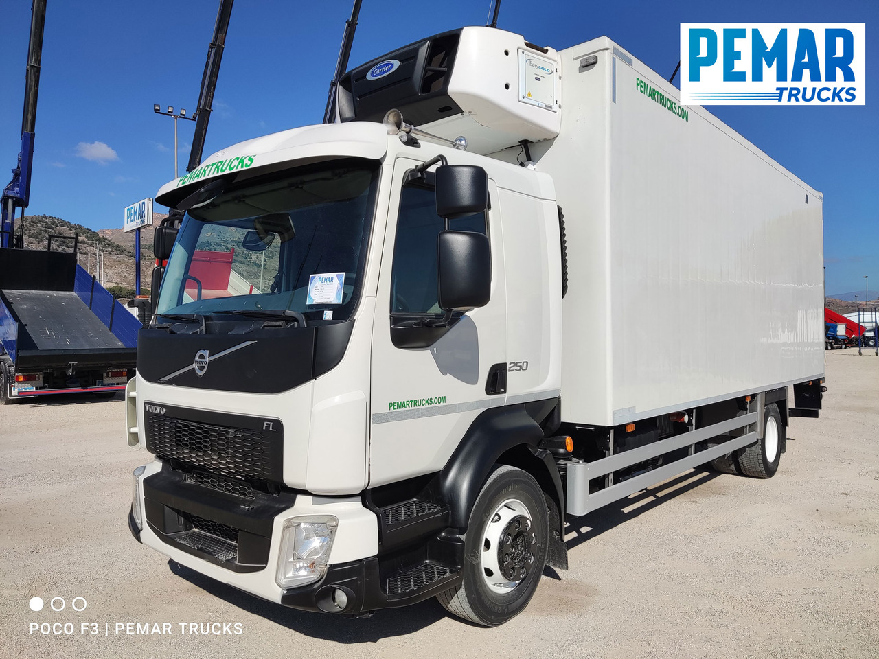 VOLVO FL 250 FRIGORIFICO 12T EURO 6 - Caminhão frigorífico: foto 1 VOLVO FL 250 FRIGORIFICO 12T EURO 6 - Caminhão frigorífico: foto 1