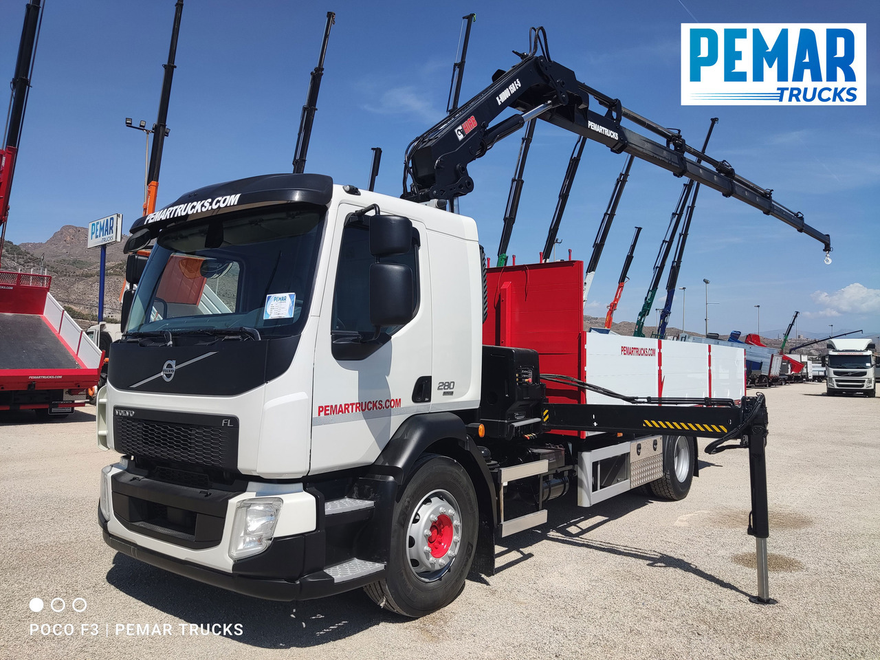 VOLVO FL 280 GRUA CAJA FIJA EURO 6 - Caminhão grua: foto 1 VOLVO FL 280 GRUA CAJA FIJA EURO 6 - Caminhão grua: foto 1