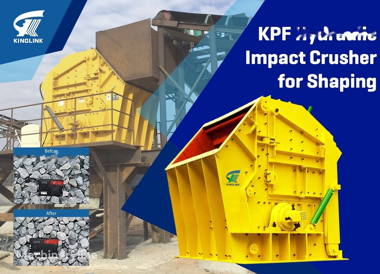 Kinglink KPF1416 Horizontal Impact Crusher | limestone - Britador de impacto: foto 1 Kinglink KPF1416 Horizontal Impact Crusher | limestone - Britador de impacto: foto 1