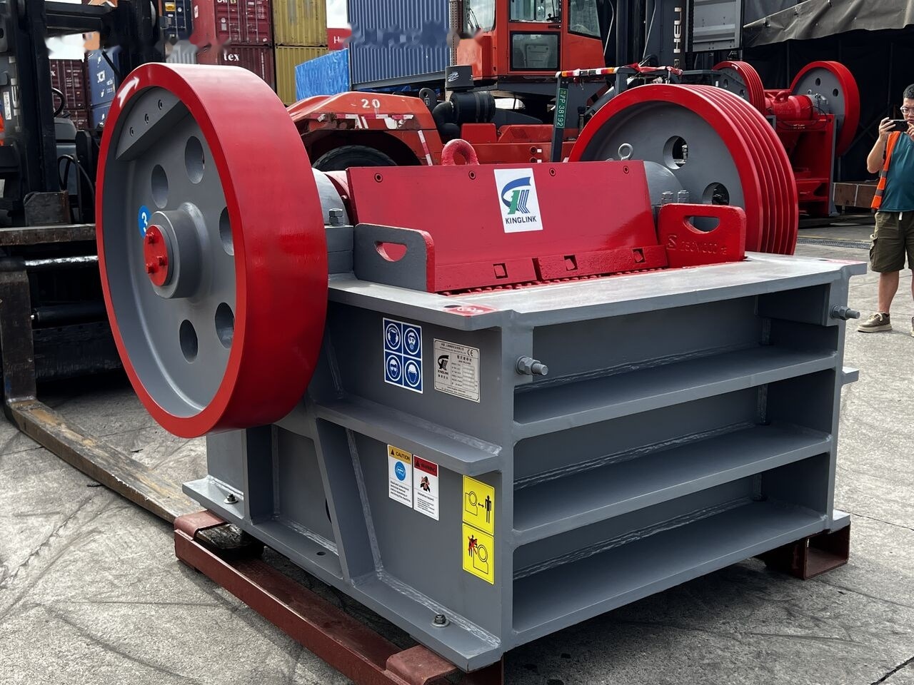 Kinglink PEX1047 Fine Jaw Crusher | Hard Stone - Britador de mandíbula: foto 2 Kinglink PEX1047 Fine Jaw Crusher | Hard Stone - Britador de mandíbula: foto 2