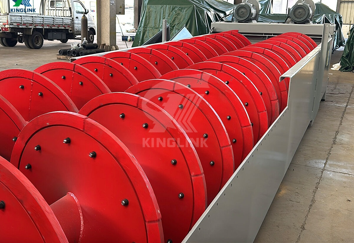 Kinglink PSST3625 Twin Shaft Sand Screw | Fine Material Washer - Peneira vibratória: foto 3 Kinglink PSST3625 Twin Shaft Sand Screw | Fine Material Washer - Peneira vibratória: foto 3