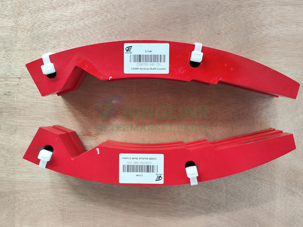 KINGLINK VSI Crusher Spare Parts Liner Cj08700-340-22u Cj08700-340-22L for Terex Canica2000dd 2000SD - Peça de reposição de Máquina de construção: foto 5 KINGLINK VSI Crusher Spare Parts Liner Cj08700-340-22u Cj08700-340-22L for Terex Canica2000dd 2000SD - Peça de reposição de Máquina de construção: foto 5