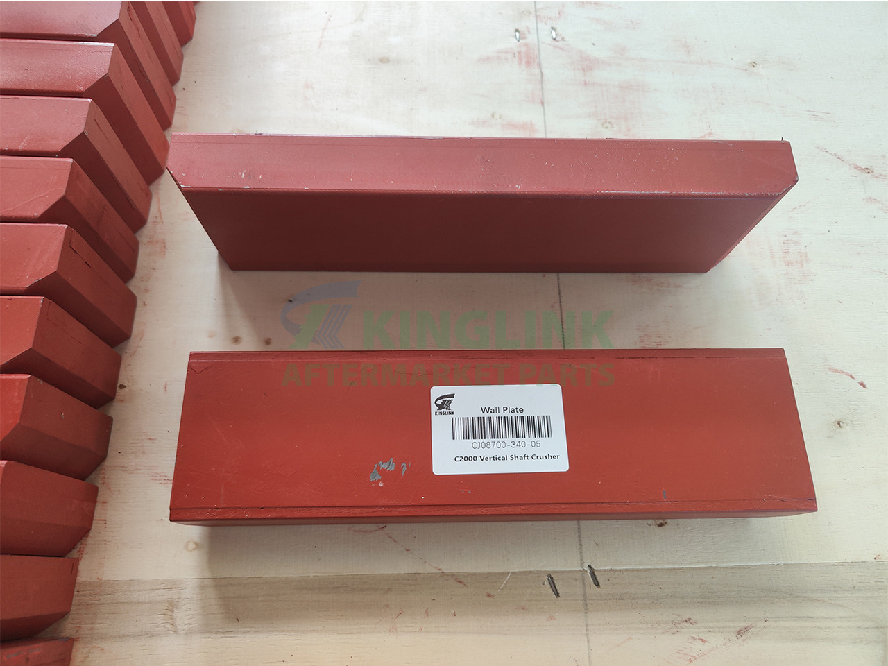 KINGLINK VSI Crusher Spare Parts Wall Plate Cj08700-340-05 for Terex Canica2000dd 2000SD - Peça de reposição de Máquina de construção: foto 1 KINGLINK VSI Crusher Spare Parts Wall Plate Cj08700-340-05 for Terex Canica2000dd 2000SD - Peça de reposição de Máquina de construção: foto 1