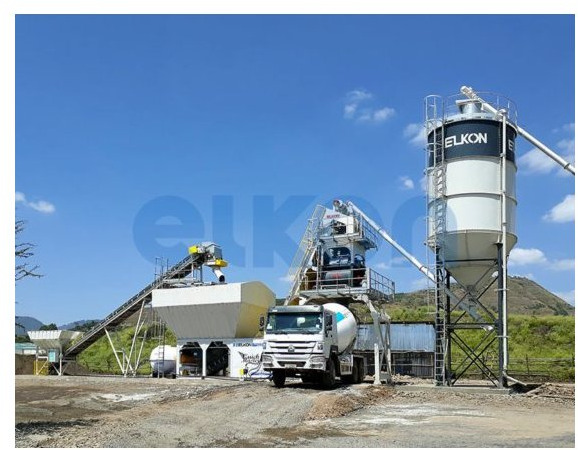 ELKON Elkomix-60 Quick Master Compact Concrete Plant - Usina de concreto: foto 2 ELKON Elkomix-60 Quick Master Compact Concrete Plant - Usina de concreto: foto 2