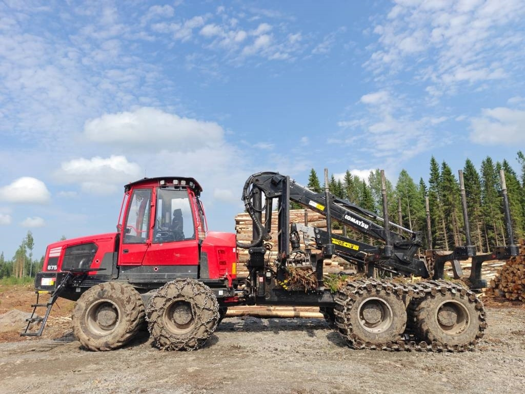 Komatsu 875  - Forwarder: foto 2 Komatsu 875  - Forwarder: foto 2