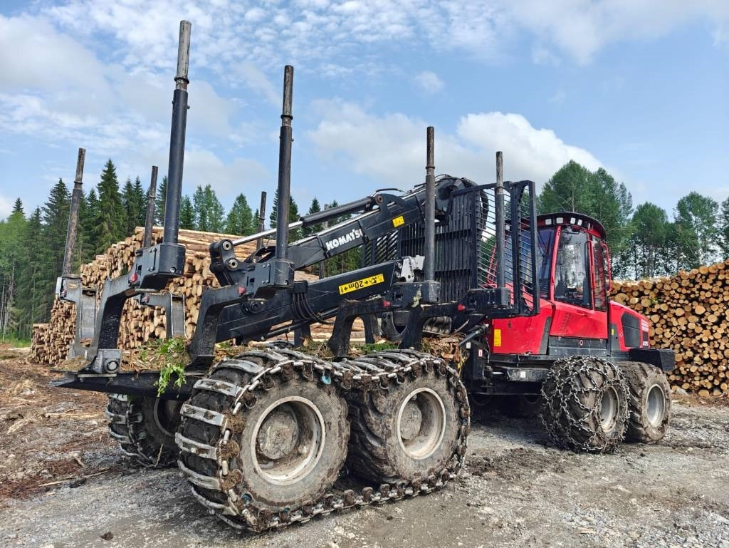 Komatsu 875  - Forwarder: foto 5 Komatsu 875  - Forwarder: foto 5